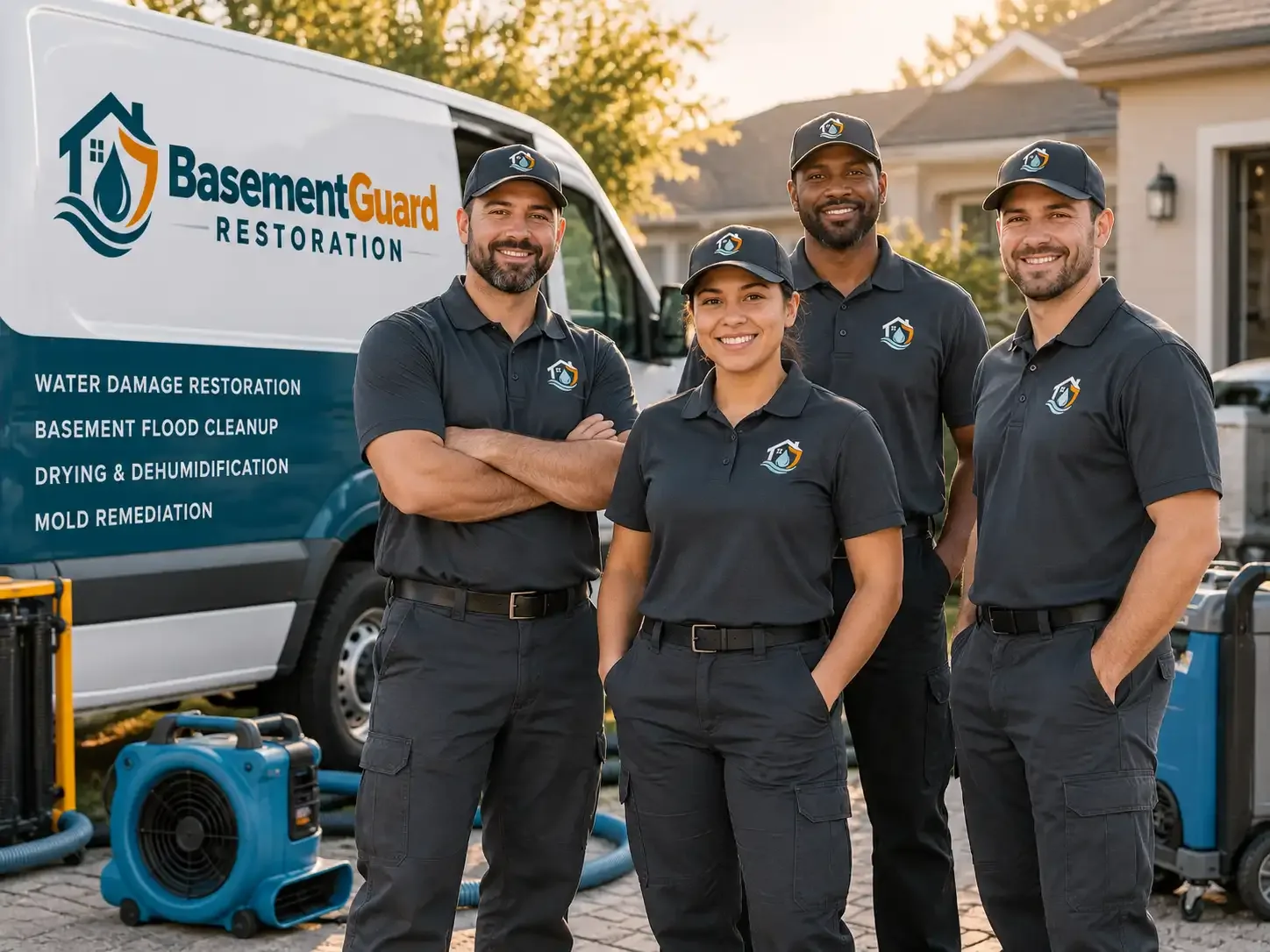 Basement Water Damage Restoration company in Lillian, TX